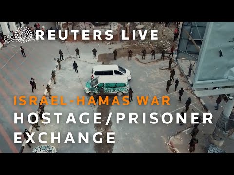 LIVE: Hamas and Israel expected to swap hostages and prisoners as part of truce deal
