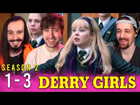 DERRY GIRLS 2x1-2x3 REACTION!!
