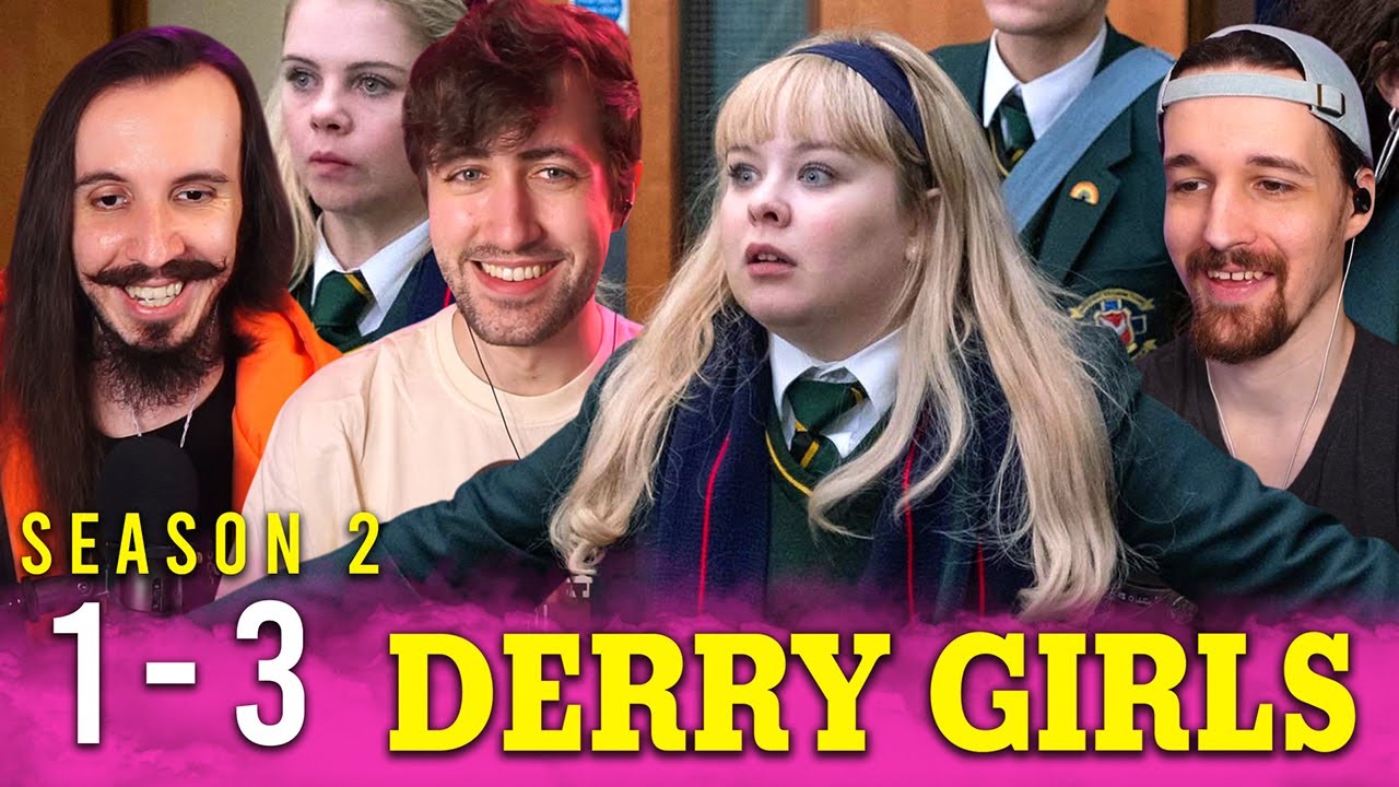 DERRY GIRLS 2x1-2x3 REACTION!!