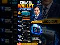 Finux wallet create full process@MS_DigiTech_Info
