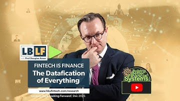 FinTech Is Finance: The Datafication of Everything
