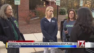 Some parents upset at Wake County schools redistricting proposal