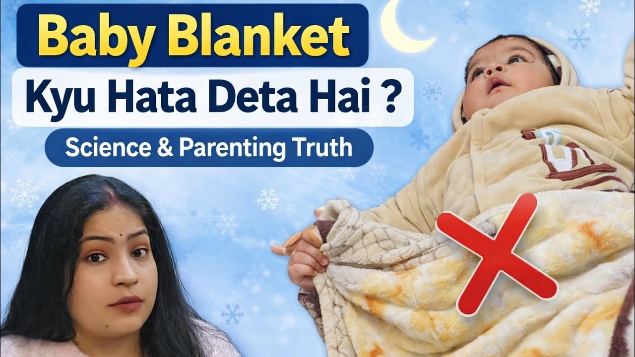 Baby Raat Me Blanket Hata Deta Hai | Reason |Solution | What not to do | New Parents Must Know |