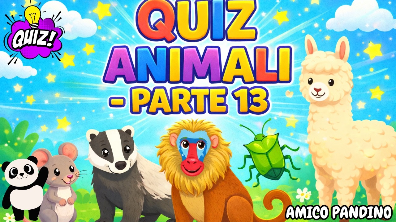 Animali per bambini video QUIZ: Quanto Conosci il Regno Animale? - Parte 13 - Animali per Bambini