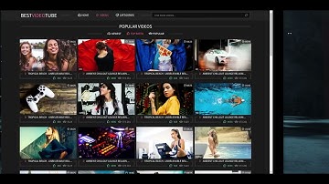 Template 9 - Color Scheme 2 (For Video Website)