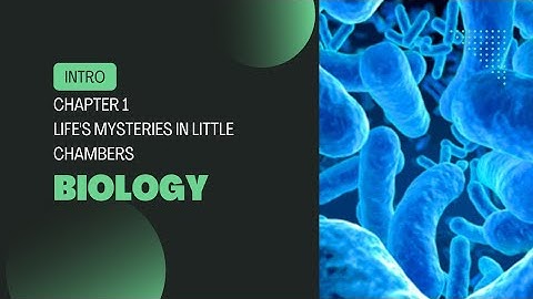 Class 8th SCERT Biology Chapter 1 | Life