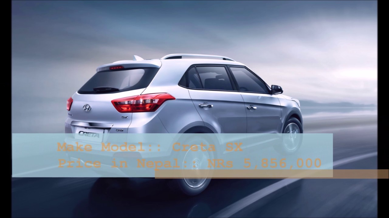 Hyundai Cars In Nepal With Price List Youtube
