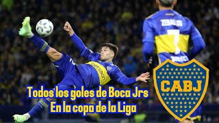 Todos los goles de Boca Jrs en la Copa de la Liga