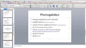 Part 2.1: Java EE Webapplication. MySql Schema