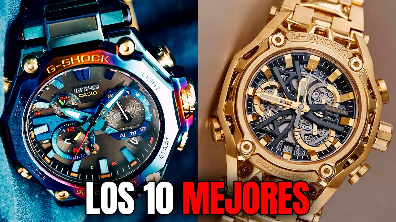 TOP 10 G-SHOCK 2025 ⌚ Los Relojes Casio Más Resistentes del Mundo
