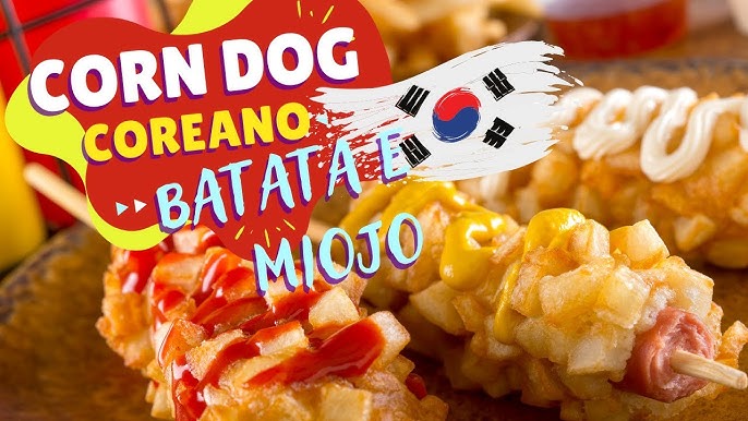 HOT-DOG COREANO! #cheffotto #comida #receitasfaceis