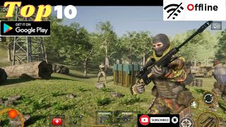 Top 10 game Modern Commando 3D Army Games New High Graphics games for Android games 2022. screenshot 5