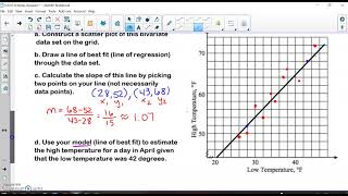S.ID.6-9 Level 1 Lesson #1