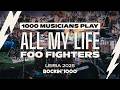 All My Life – Foo Fighters | Rockin’1000 Live in Leiria thumbnail
