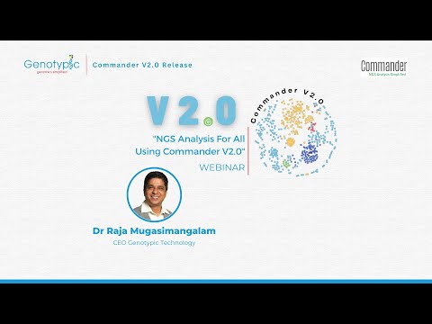 NGS Analysis for All - Webinar 26th MAY || Genotypic Technology #education #software - video from Genotypic