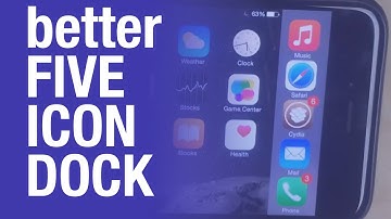 New tweak: betterFiveIconDock
