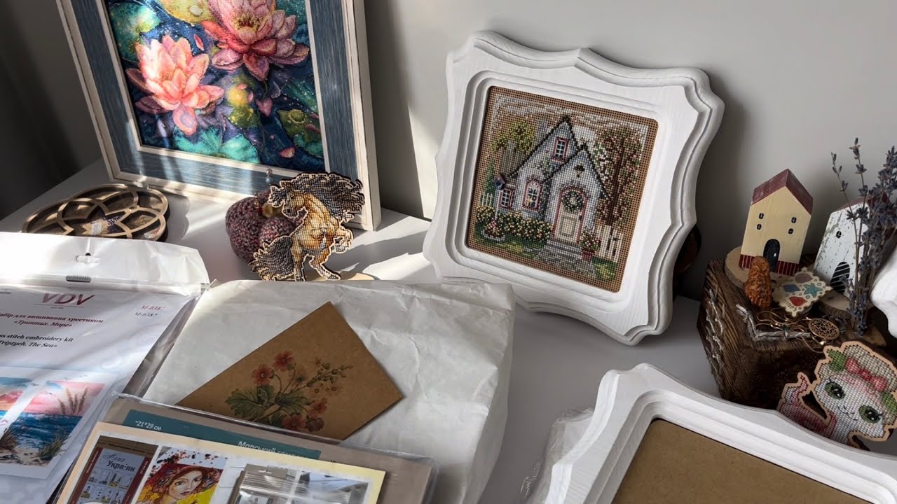 Вишивальні подарунки і покупки до мого дня народження