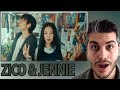 Zico  spot feat jennie official mv reaction  kpop tepk