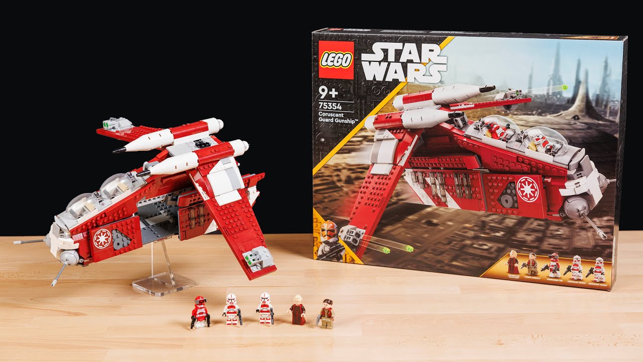 LEGO Star Wars Coruscant Guard Gunship REVIEW