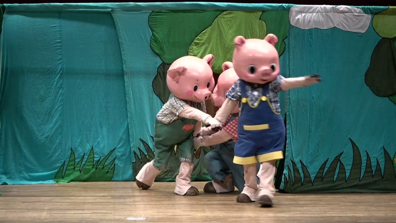 【HD】人形劇三びきのこぶた