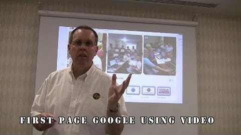 How to use video to get first page Google and YouTube