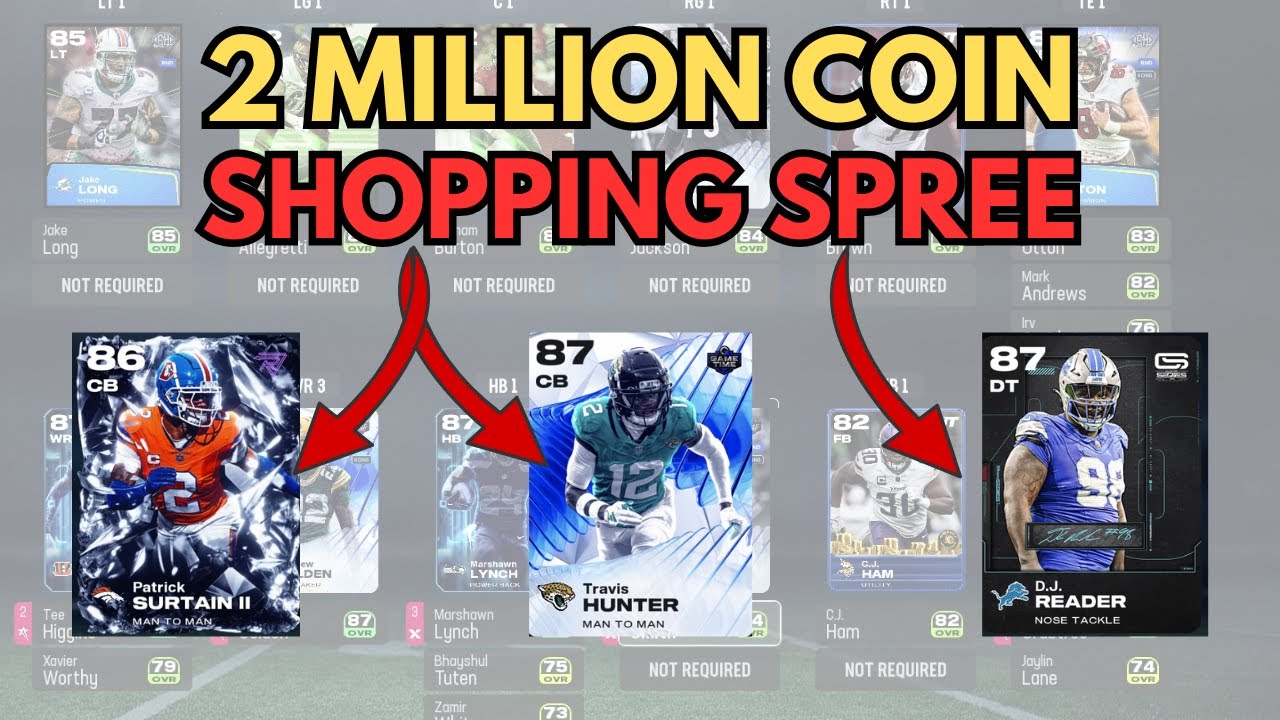 2 Million Coin Shopping Spree!! | Madden 26 Ultimate Team