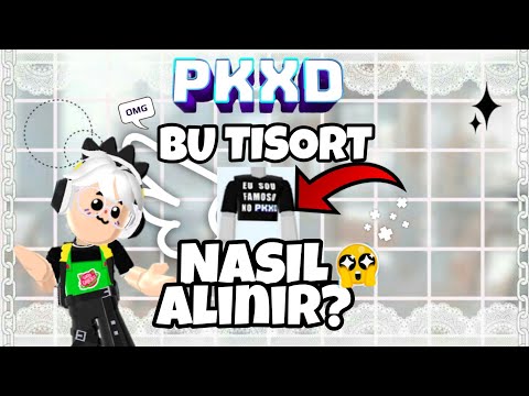 PKXD YENİ SİYAH TİŞÖRT NASIL ALINIR?! ||PKXD|| //@HuysuzYT //
