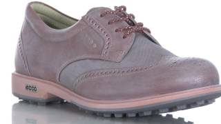 ECCO Ladies Classic Hybrid III Golf Shoes with ECCO - YouTube