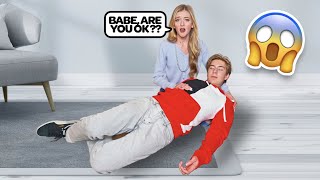 Starting An Argument Then Passing Out Into My Arms Prank **Cute Reaction** 🚑 💔| Sawyer Sharbino