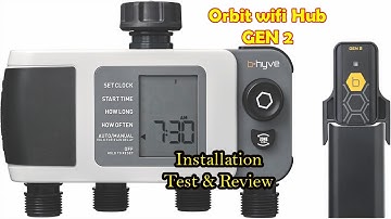 Orbit B-hyve Smart Hub | Gen 2 | Installation | Test & Review | Orbit Smart Water timer