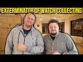 Amazing watch collection of an exterminator from florida