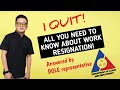 I quit all you need to know about work resignation in the philippines in collaboration with dole