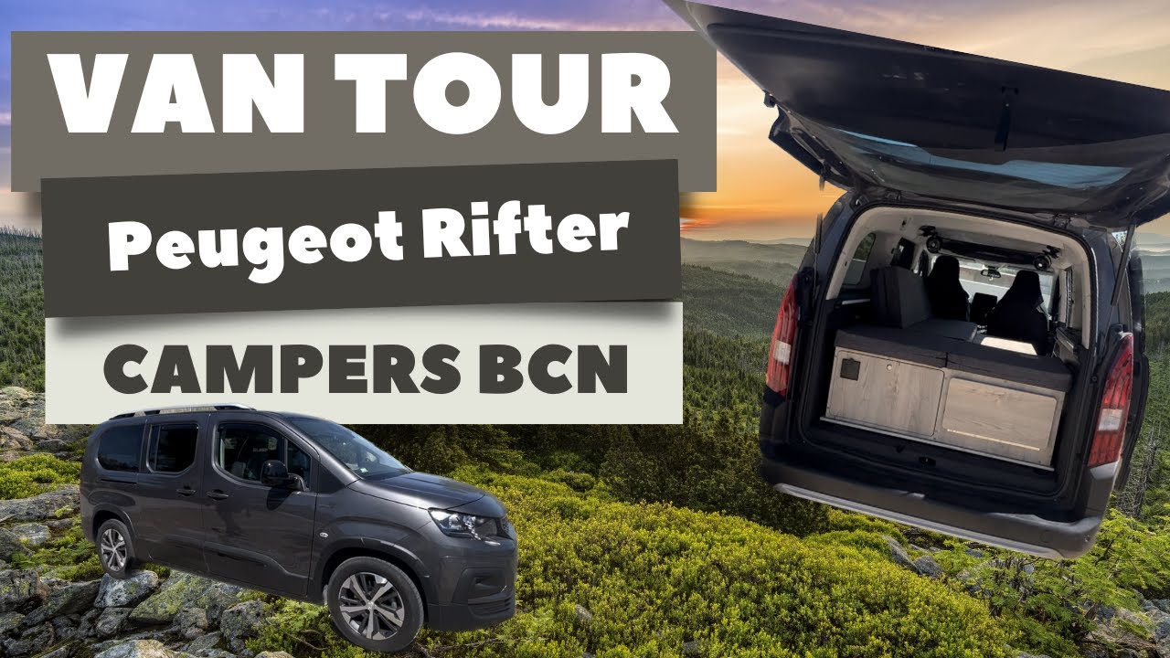 Peugeot e-Rifter Vanderer: tu próxima camper está lista