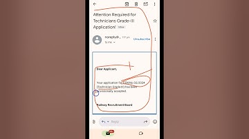 Railway Technician Application Status Check 2024||Email/SMS & Login Id Application Status Update||