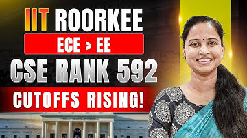 IIT Roorkee: ECE is the NEW CSE! 🤯 JoSAA Cutoff Analysis 2026 (Category Wise Ranks)