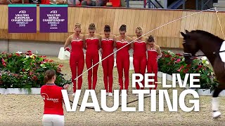 RE-LIVE | Day 1 - Afternoon | FEI Vaulting World & European Championships 2019 | Ermelo (NED)