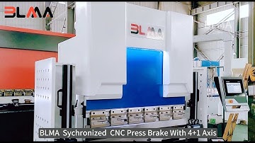 CNC Bending machine|Press brake machine|BLMA 40T1300DA53T 4+1 axis sheet metal bending machine