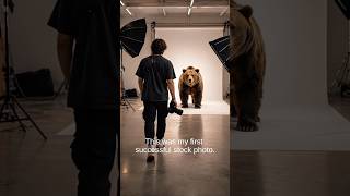 This is how my first successful stock photo happened  #bear  #realwaystomakemoneyfromhome