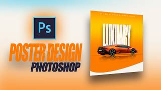 Car Poster Design | Photoshop | Brown Snap | Photoshop 2026