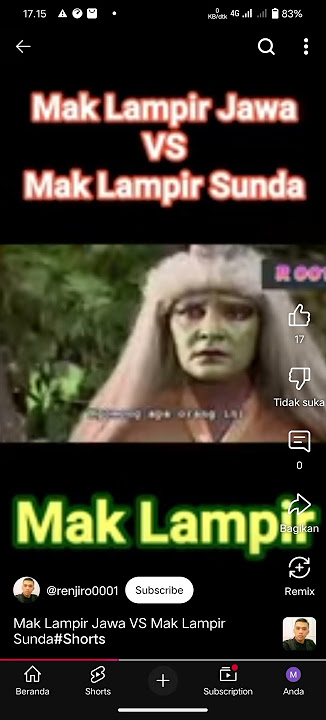 parodi lucu banget mak Lampir Jawa vs mak Lampir Sunda