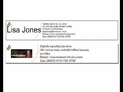 Adobe Acrobat 8 Training - Using Digital Signatures