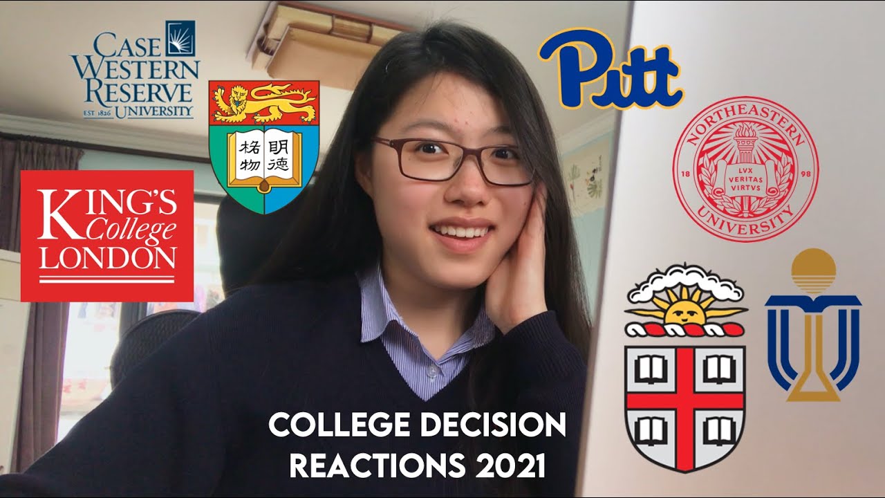 college decision reactions 2021 pt. 1!!! (international student edition | Brown, KCL, HKU + more!)