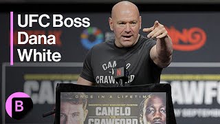 UFC CEO Dana White on new Paramount Deal Fighting at White House Future of Boxin