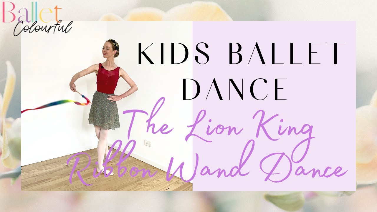 KIDS BALLET DANCING TUTORIAL | THE LION KING Ages 3+ #balletforkids #kidsballet #balletclassforkids