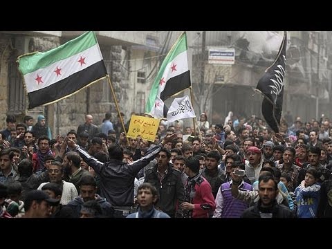 دمشق تشييع الشيخ البوطي وقتلى التفجير الانتحاري