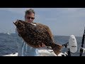 12-pound Fluke (Flounder) Released! Plus Mutant Fish and Horrible Boat Fire