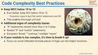 L09 07 Code Complexity Best practices Details