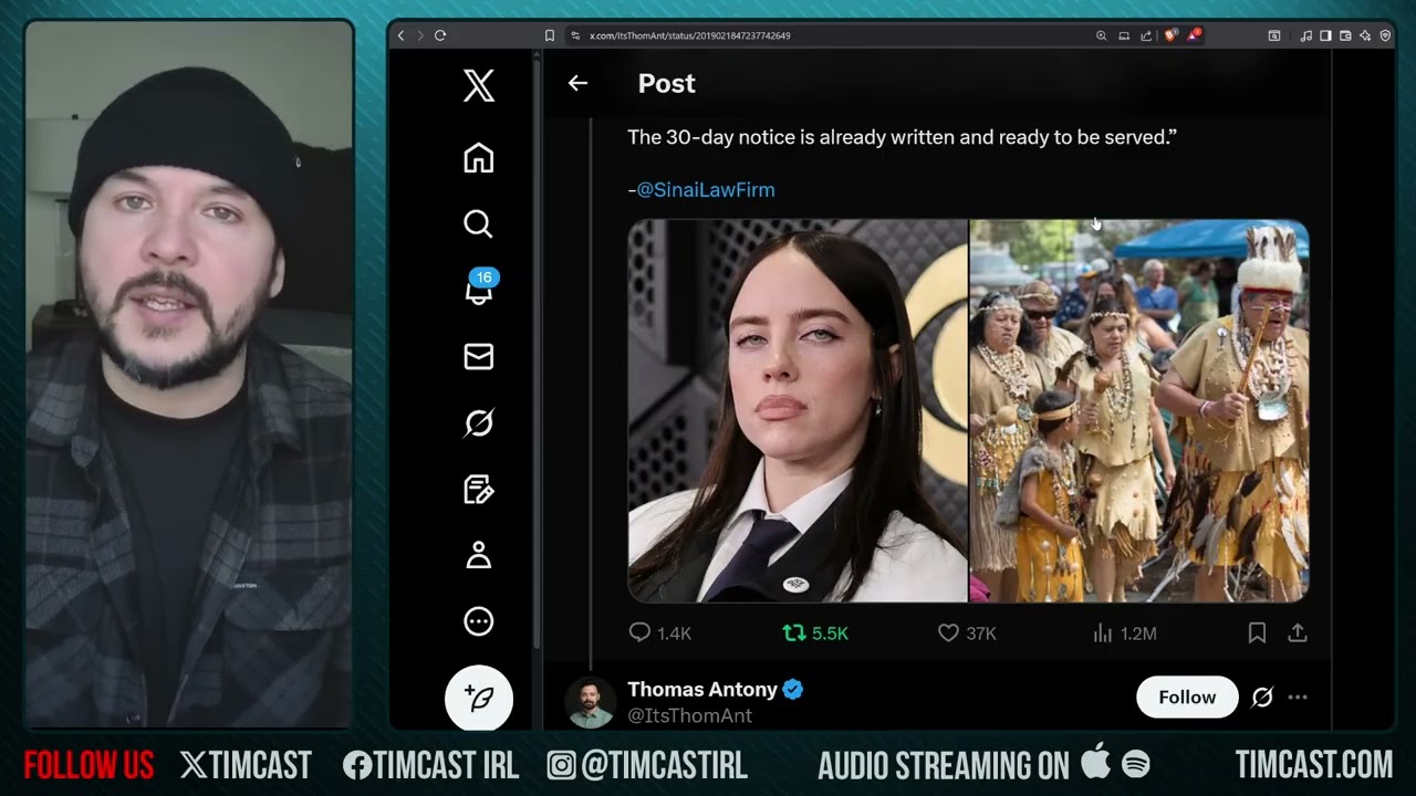 SHE MUST BE FREAKING OUT