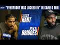 Josh Hart and Mikal Bridges react to Knicks win over Hawks: 'Everybody was locked in'