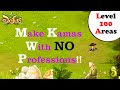 ENGLISH Dofus – How to make Kama’s FAST – NO Profession Needed! Level 100 Areas!